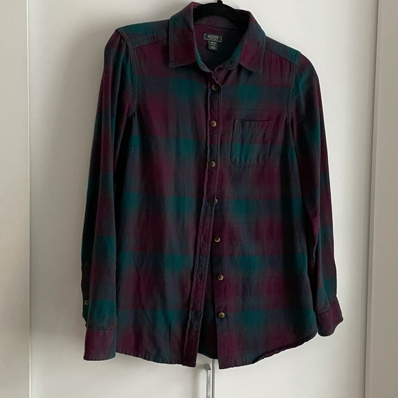 COPY - Root Flannel - purple and turquoise - Picture 6 of 9